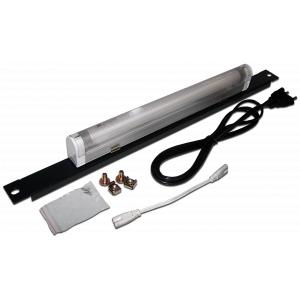 Backlight for 19" wall enclosures, 8W, white light, 1 m power cord